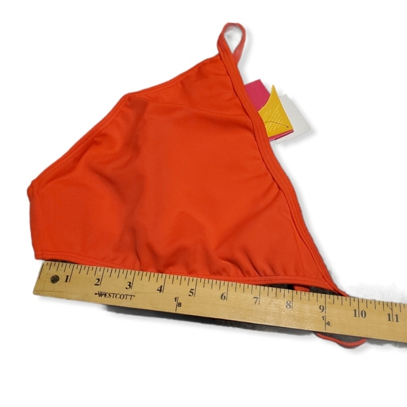 Cia Maritima NWT Orange Bikini Jeweled Bottom L - Picture 12 of 14